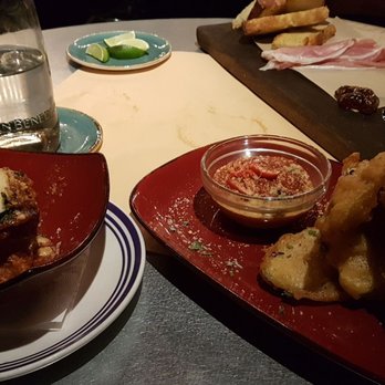 Scaddabush - Meatball fried zucchini and mozzarella prosciutto - Italian Near Me - Woodbridge, Ontario Scaddabush - Meatball fried zucchini and mozzarella prosciutto - Italian Near Me - Woodbridge, Ontario