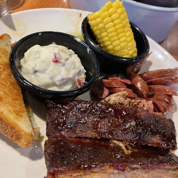 RibCrib BBQ - a plate of ribs, corn, and coleslaw - Barbeque Near Me - Springfield, Missouri RibCrib BBQ - a plate of ribs, corn, and coleslaw - Barbeque Near Me - Springfield, Missouri