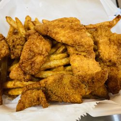 Shrimp Factory - Fried Catfish w/ Lemon Pepper Fries