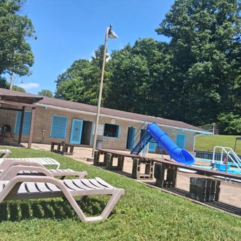 Mon Valley YMCA - Zoom in to see the supporting cement blocks don't even touch and support the middle of the bench. - Gyms Near Me - Monongahela, Pennsylvania Mon Valley YMCA - Zoom in to see the supporting cement blocks don't even touch and support the middle of the bench. - Gyms Near Me - Monongahela, Pennsylvania