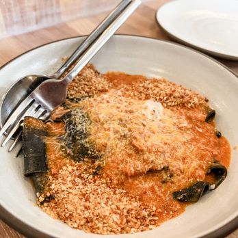 Sanjusan - Squid Ink Pappardelle - Pizza Near Me - Minneapolis, Minnesota