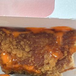 Wendy's - BURNT CHICKEN (I put sauce on)