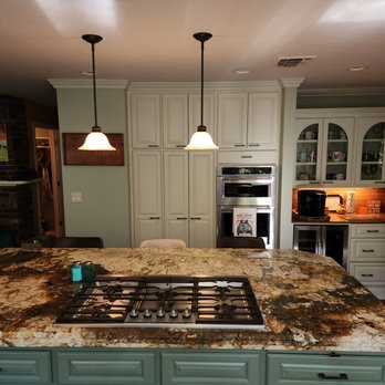 European Prestige - a kitchen with granite counter tops - General Contractors Near Me - Roseville, California