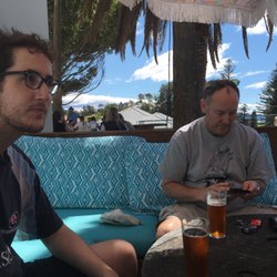 PEPE'S on the beach - Ahhh the sunshine :)