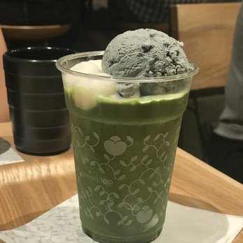 Nana's Green Tea - Black sesame Shiratama Frappe - Desserts Near Me - Vancouver, British Columbia Nana's Green Tea - Black sesame Shiratama Frappe - Desserts Near Me - Vancouver, British Columbia