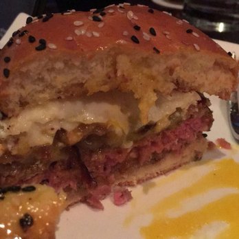 Gordon Ramsay Burger Las Vegas - Inside of the farmhouse burger - Burgers Near Me - Las Vegas, Nevada