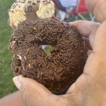 Rose - Chocolate crumb donut and vanilla crumb donut - Donuts Near Me - Temple City, California Rose - Chocolate crumb donut and vanilla crumb donut - Donuts Near Me - Temple City, California