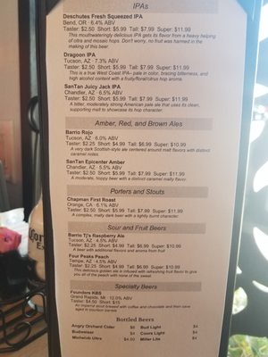 Menu photo 2 Brooklyn's Beer & Burgers Tucson, AZ Menu photo 2 Brooklyn's Beer & Burgers Tucson, AZ