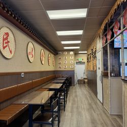 Noodle Zone - More seating alongside the left wall