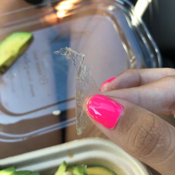 One Poke - There was a piece of plastic in my food - Hawaiian Near Me - El Segundo, California One Poke - There was a piece of plastic in my food - Hawaiian Near Me - El Segundo, California