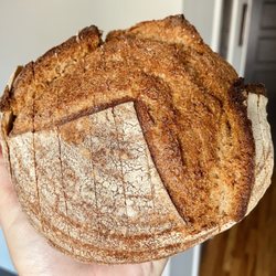 Europa Crust - Sliced rye sourdough loaf