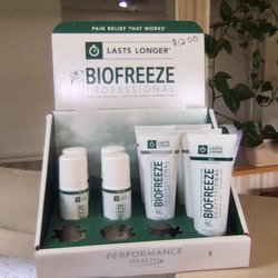 Amherst Chiropractic Care - We have Professional Strength BIOFREEZE!