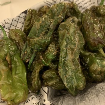 Pyramid Restaurant - Shishito peppers - New American Near Me - Dallas, Texas Pyramid Restaurant - Shishito peppers - New American Near Me - Dallas, Texas
