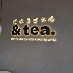 & Tea - Logo