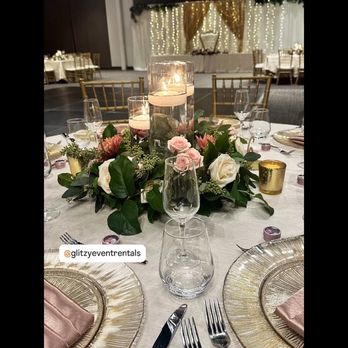 Glitzy Event Rentals - Guest table setting - Party Equipment Rentals Near Me - Lakewood, California Glitzy Event Rentals - Guest table setting - Party Equipment Rentals Near Me - Lakewood, California