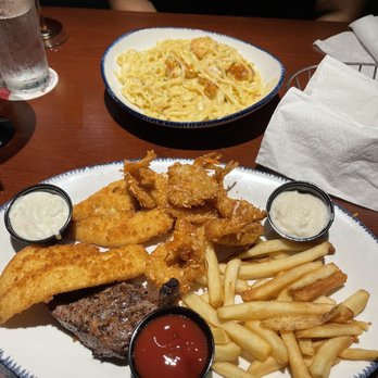 Red Lobster - Create Your Own Combination 7 oz. Wood-Grilled Sirloin, Parrot Isle Jumbo Coconut Shrimp, Wild-Caught Flounder - Seafood Near Me - Fairfax, Virginia Red Lobster - Create Your Own Combination 7 oz. Wood-Grilled Sirloin, Parrot Isle Jumbo Coconut Shrimp, Wild-Caught Flounder - Seafood Near Me - Fairfax, Virginia