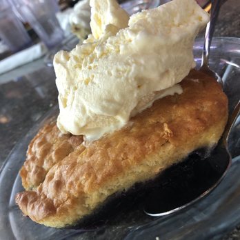Chimes Restaurant - blueberry cobler - Southern Near Me - Baton Rouge, Louisiana