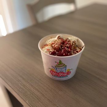 YoJay's Yogurt Treats - yogurt in a paper cup - Ice Cream & Frozen Yogurt Near Me - Forest Park, Georgia YoJay's Yogurt Treats - yogurt in a paper cup - Ice Cream & Frozen Yogurt Near Me - Forest Park, Georgia