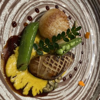 Ju-ichi - Scallop with Foie gras - Sushi Bars Near Me - San Diego, California