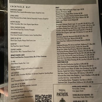 Lookout Rooftop - Drink menu - Bars Near Me - Boston, Massachusetts Lookout Rooftop - Drink menu - Bars Near Me - Boston, Massachusetts