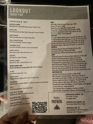 Menu photo 2 Lookout Rooftop Boston, MA Menu photo 2 Lookout Rooftop Boston, MA