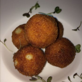 Momo Sushi Shack - Rice Croquettes ($7 for 5) - Japanese Near Me - Brooklyn, New York Momo Sushi Shack - Rice Croquettes ($7 for 5) - Japanese Near Me - Brooklyn, New York