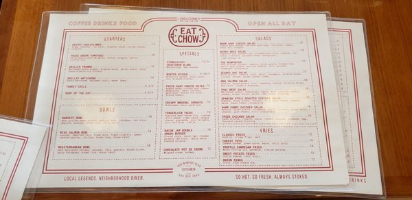 Menu photo 4 Eat Chow Costa Mesa, CA