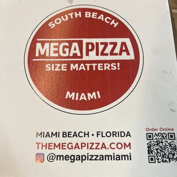 Mega Pizza - Pizza Near Me - Miami Beach, Florida