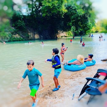Son's River Ranch - There are many shallow areas at Son's River Ranch for kids to enjoy the water and play. - Campgrounds Near Me - Kingsbury, Texas