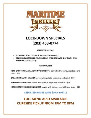 Menu photo 2 Maritime Grille Guilford, CT