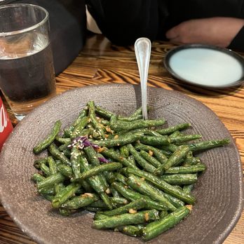 Dumpling Hours - String Beans Sauted with Garlic Sauce - Dim Sum Near Me - Walnut Creek, California