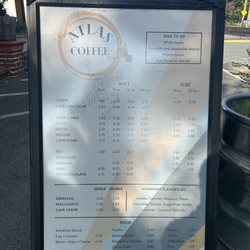 Outdoor menu