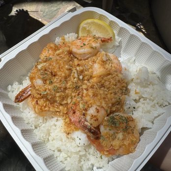 EbiNomi - EbiKahuku (Garlic Shrimps) - Asian Fusion Near Me - Honolulu, Hawaii