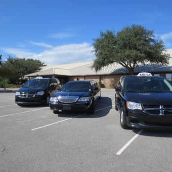 Black Taxi - Our Fleet is always in perfect shape. Ready to pick You up! - Airport Shuttles Near Me - Destin, Florida