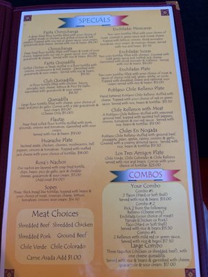 Menu photo 3 Rosa's Mexican Restaurant Florence, OR Menu photo 3 Rosa's Mexican Restaurant Florence, OR