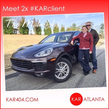 KAR Atlanta - Our #KARclient, The Malnofski Family and their Porsche Cayenne.  #KARATL - Car Dealers Near Me - Snellville, Georgia