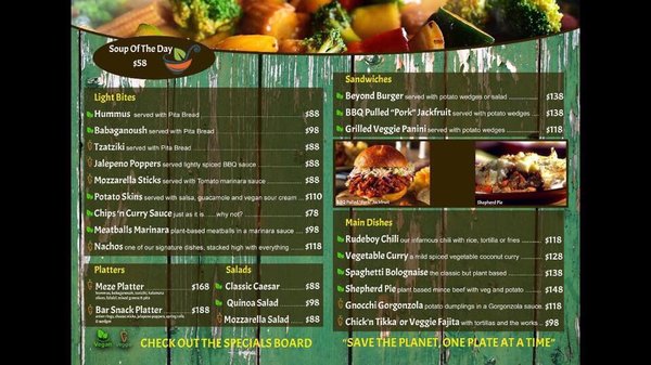 Menu photo 2 Hemingway's By The Bay Hong Kong, HK