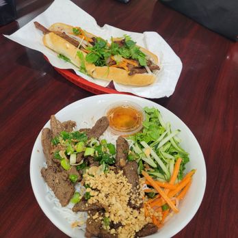 54 Restaurant - Beef vermicelli rice bowl and beef Bahn mi - Vietnamese Near Me - Washington, DC, District of Columbia