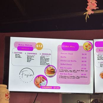 Fusion Delicias Cafe - Menu - Juice Bars & Smoothies Near Me - Santa Fe, New Mexico