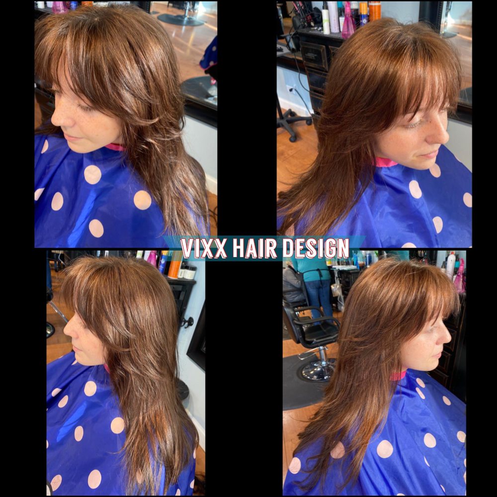 Vixx Hair Design Logo