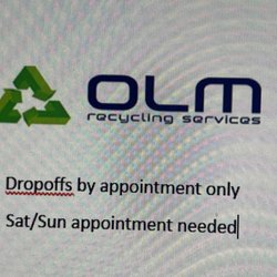 OLM Recycling Services - Appointments only for Dropoffs