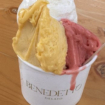Benedetto Gelato - Omg this sorbet blend was delicious - Desserts Near Me - Riverside, California Benedetto Gelato - Omg this sorbet blend was delicious - Desserts Near Me - Riverside, California