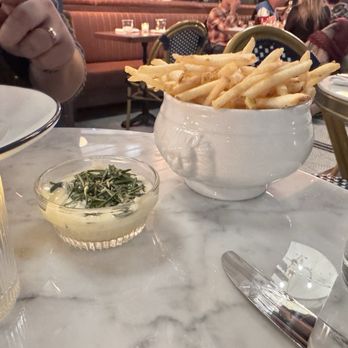 Cassis - Pommes frites and lemon rosemary aioli - French Near Me - Milwaukee, Wisconsin