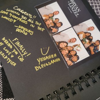Spotlight Photobooth Company - The owner Melissa even went out of her way to have my guest sign my guest book, i was surprised when i opened my guestbook she is awesome! - Photo Booth Rentals Near Me