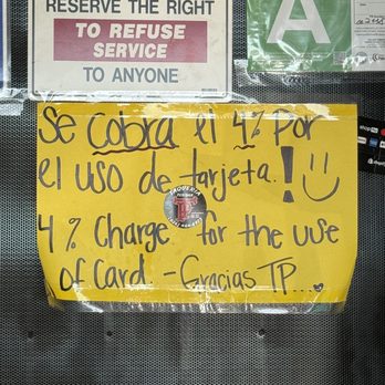 Taqueria Periban - 4% charge!!! Ridiculous - Mexican Near Me - South El Monte, California Taqueria Periban - 4% charge!!! Ridiculous - Mexican Near Me - South El Monte, California