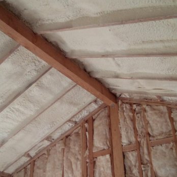 805 Insulation - closed cell spray foam in a vaulted ceiling - Insulation Installation Near Me 805 Insulation - closed cell spray foam in a vaulted ceiling - Insulation Installation Near Me