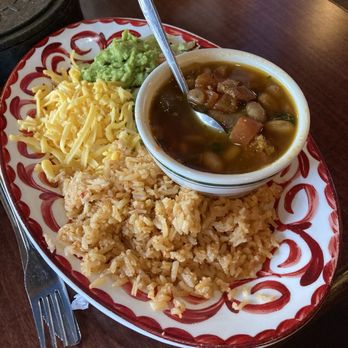 Natalitas Mexican Grill - Charro beans with rice, cheese, guac and pico - Caterers Near Me - Houston, Texas Natalitas Mexican Grill - Charro beans with rice, cheese, guac and pico - Caterers Near Me - Houston, Texas