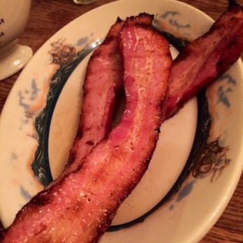 Peter Luger - This bacon appetizer was surprisingly fantastic. - Steakhouses Near Me - Brooklyn, New York Peter Luger - This bacon appetizer was surprisingly fantastic. - Steakhouses Near Me - Brooklyn, New York