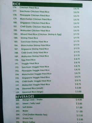 Menu photo 3 Everest Hakka House Etobicoke, ON