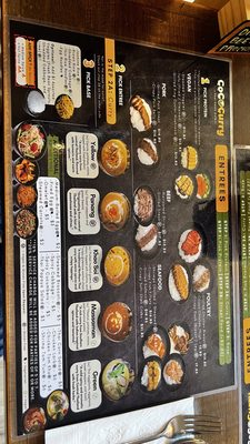 Menu photo 1 CoCoCurry San Diego, CA